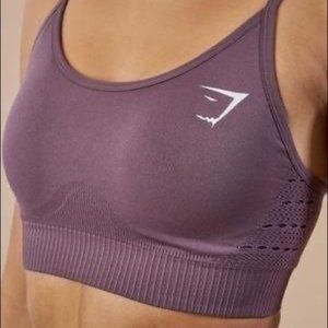 Gymshark Deep Purple Seameless Sport Bra V2